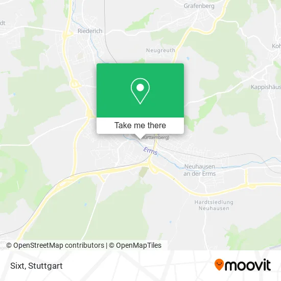 Карта Sixt