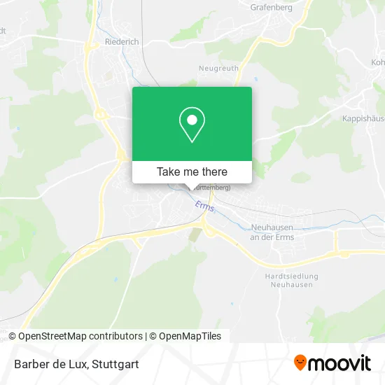 Карта Barber de Lux