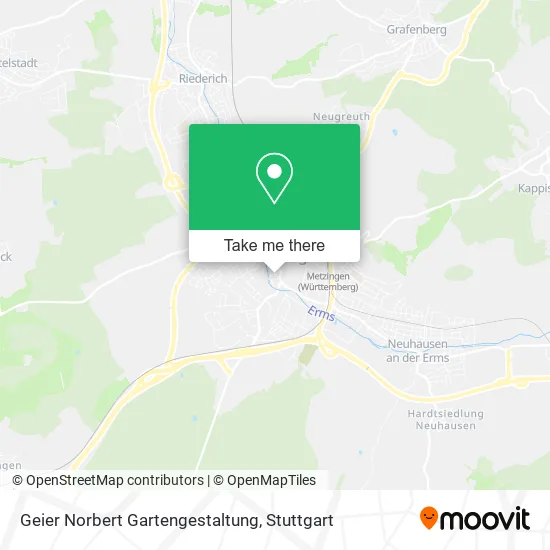 Карта Geier Norbert Gartengestaltung