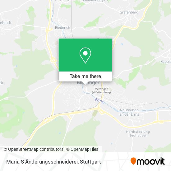 Maria S Änderungsschneiderei map