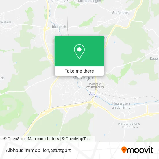 Карта Albhaus Immobilien