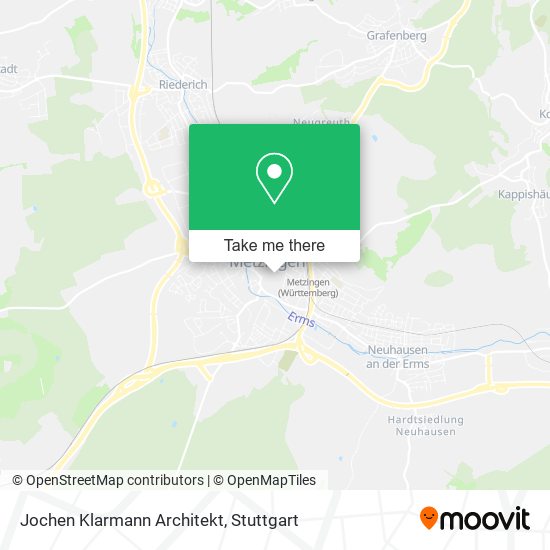 Jochen Klarmann Architekt map