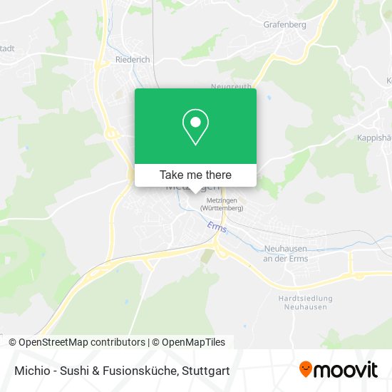 Michio - Sushi & Fusionsküche map