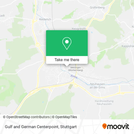 Карта Gulf and German Centerpoint
