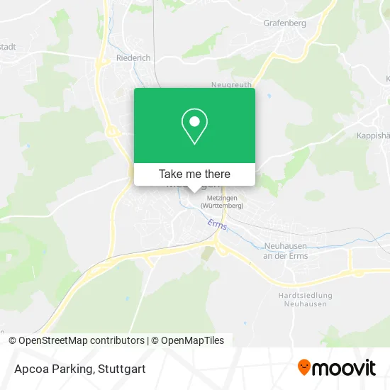 Карта Apcoa Parking