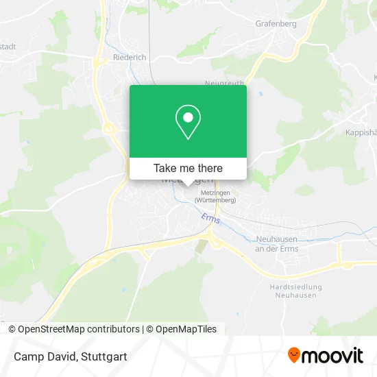Карта Camp David