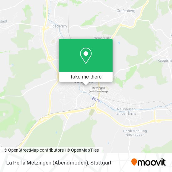 La Perla Metzingen (Abendmoden) map