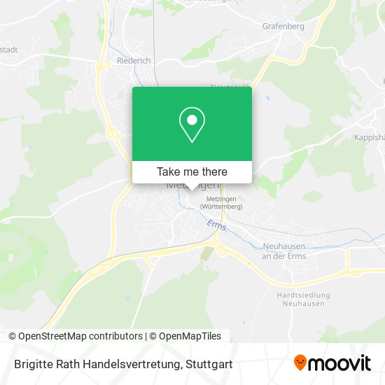 Brigitte Rath Handelsvertretung map