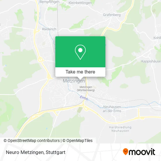 Карта Neuro Metzingen
