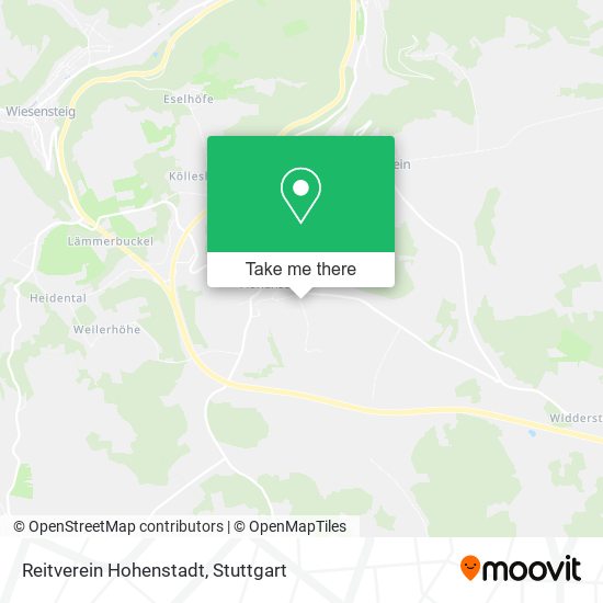 Reitverein Hohenstadt map