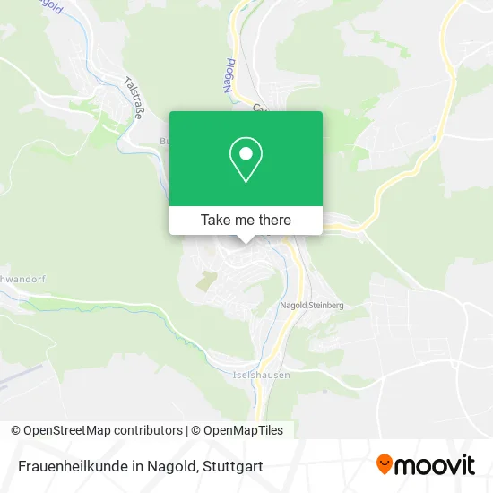 Карта Frauenheilkunde in Nagold