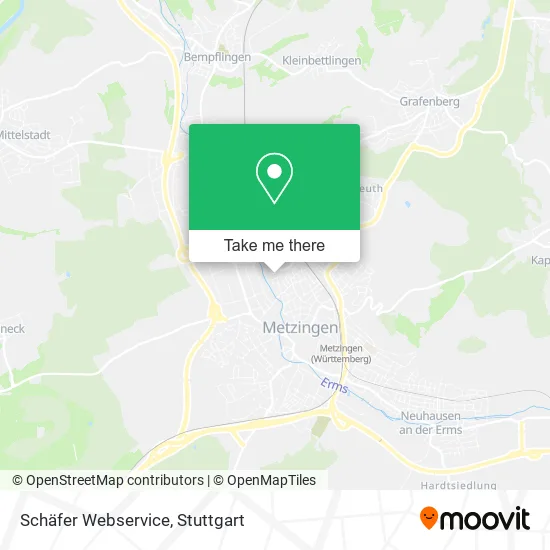 Карта Schäfer Webservice