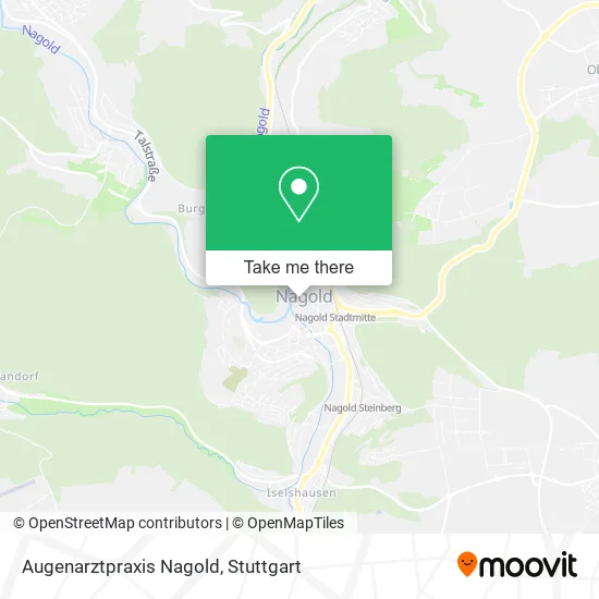 Карта Augenarztpraxis Nagold