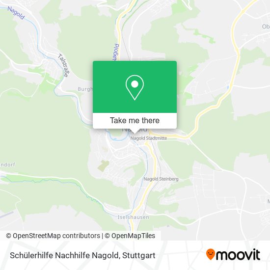Schülerhilfe Nachhilfe Nagold map