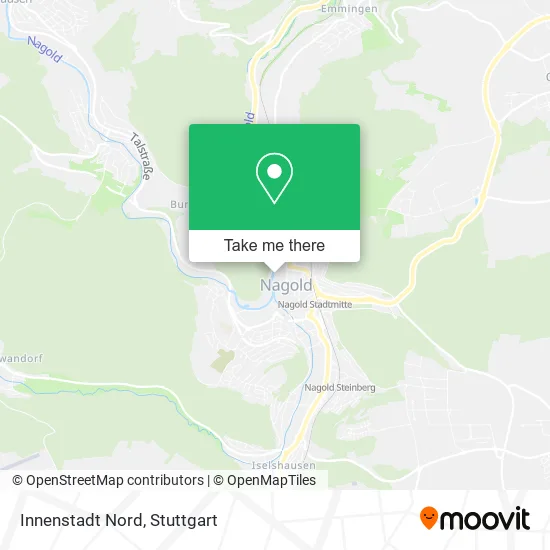 Карта Innenstadt Nord