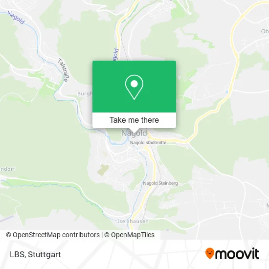 Карта LBS
