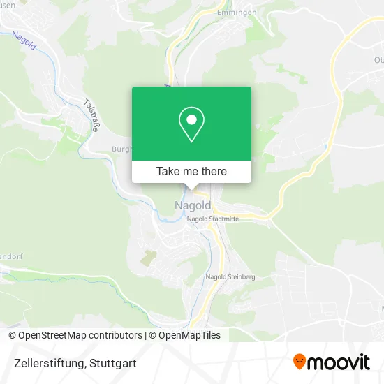 Карта Zellerstiftung