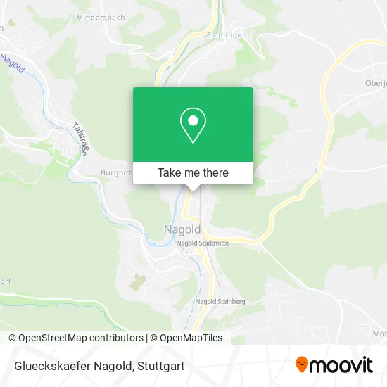 Карта Glueckskaefer Nagold