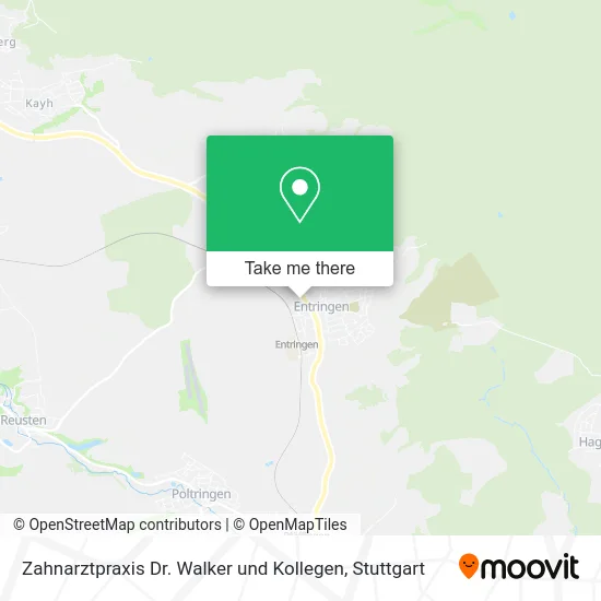 Карта Zahnarztpraxis Dr. Walker und Kollegen