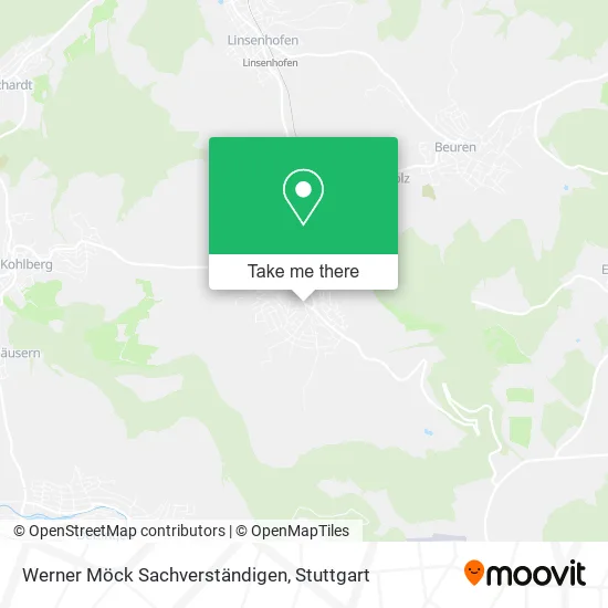 Карта Werner Möck Sachverständigen