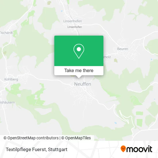 Карта Textilpflege Fuerst