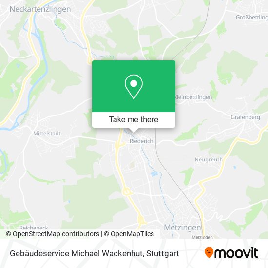 Gebäudeservice Michael Wackenhut map