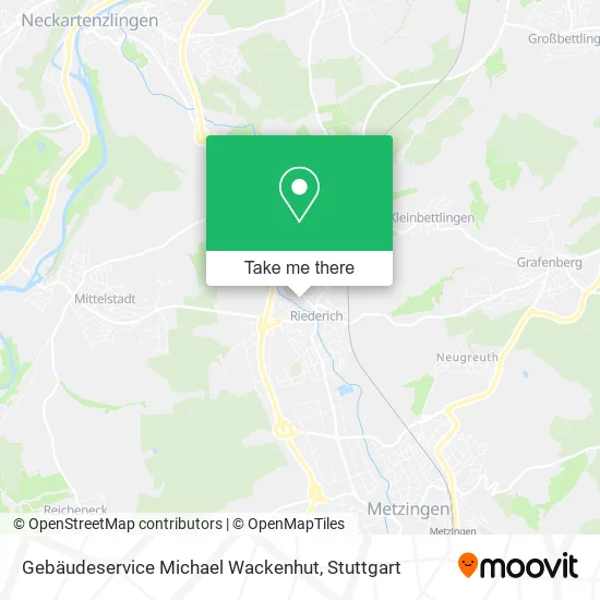 Карта Gebäudeservice Michael Wackenhut