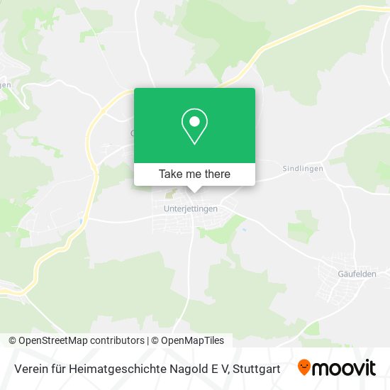 Карта Verein für Heimatgeschichte Nagold E V
