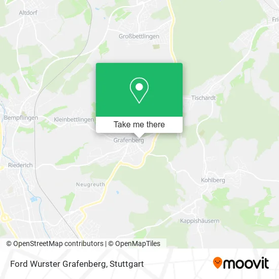 Карта Ford Wurster Grafenberg