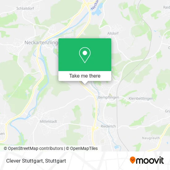 Карта Clever Stuttgart