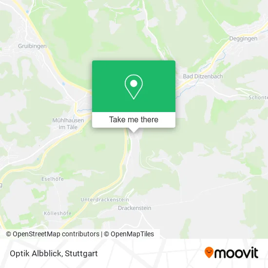 Карта Optik Albblick