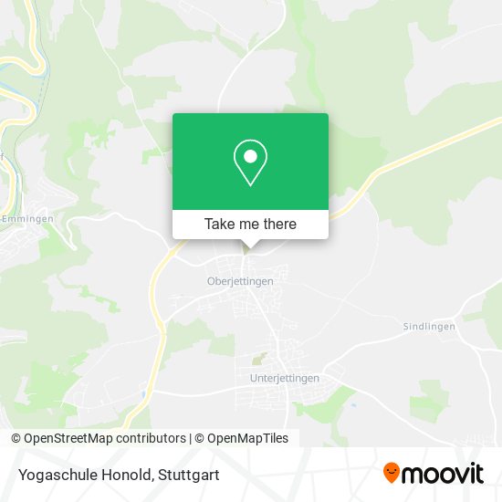 Yogaschule Honold map