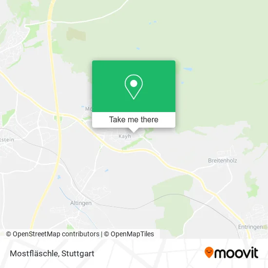 Карта Mostfläschle