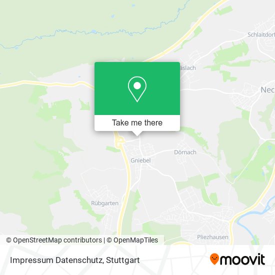 Impressum Datenschutz map