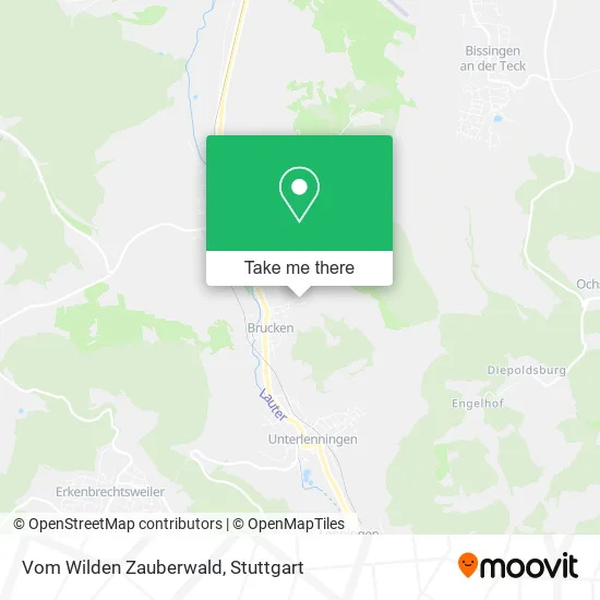 Карта Vom Wilden Zauberwald