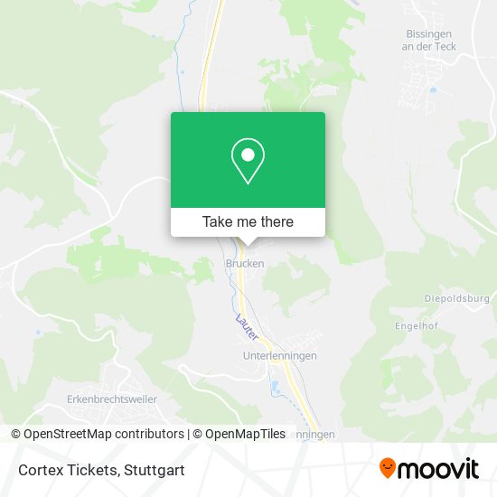 Cortex Tickets map