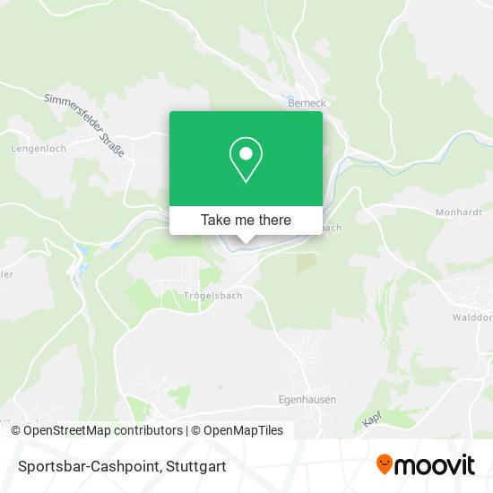 Sportsbar-Cashpoint map