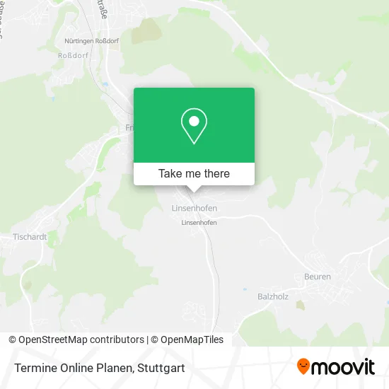 Карта Termine Online Planen