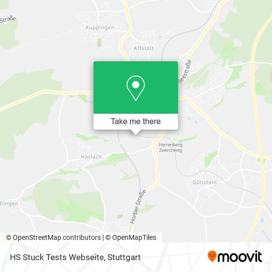HS Stuck Tests Webseite map