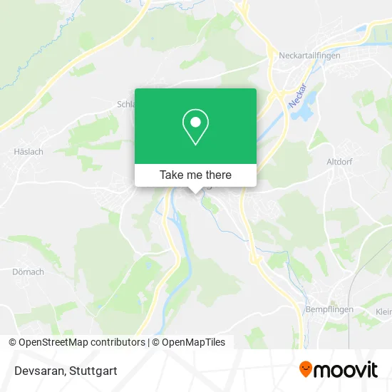 Карта Devsaran