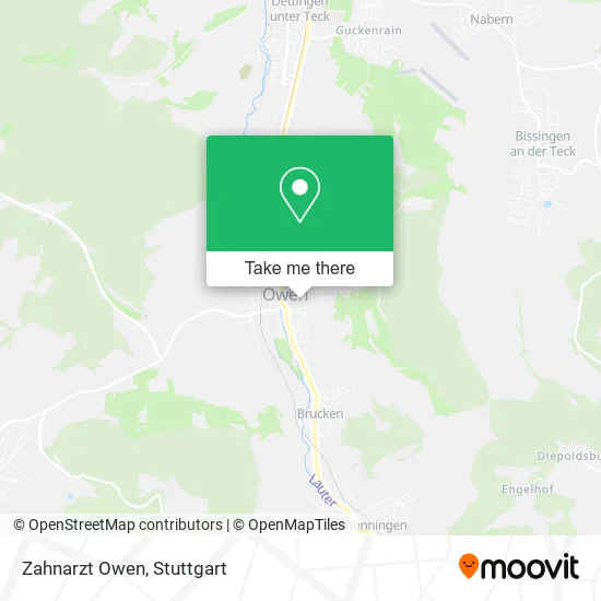 Карта Zahnarzt Owen