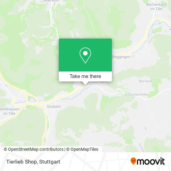 Карта Tierlieb Shop