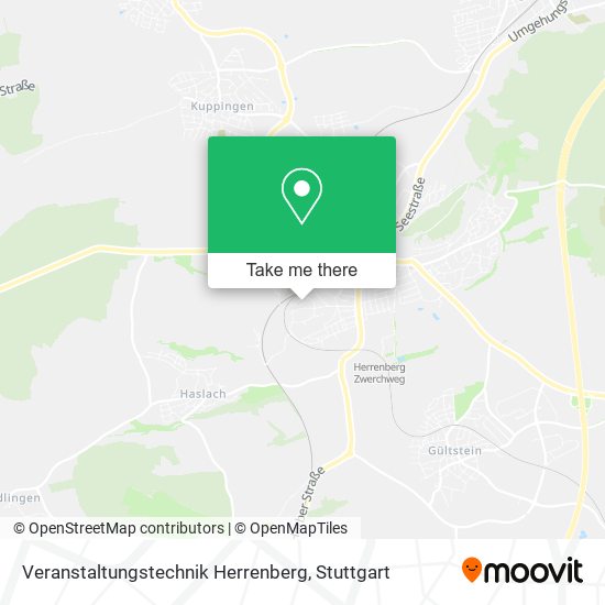 Карта Veranstaltungstechnik Herrenberg