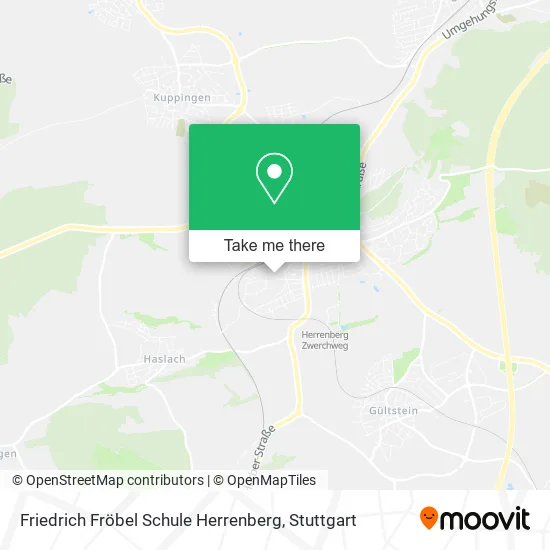 Карта Friedrich Fröbel Schule Herrenberg
