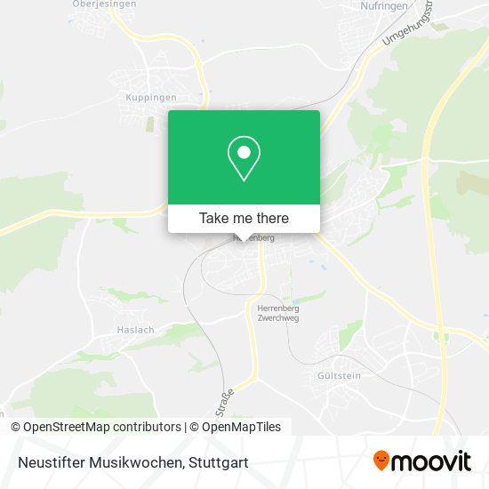 Карта Neustifter Musikwochen