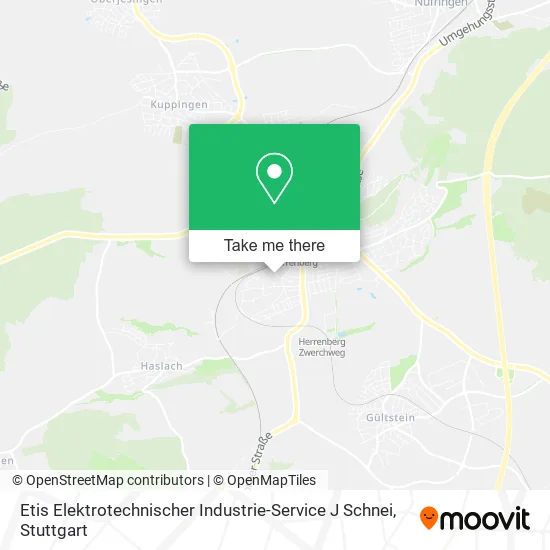 Карта Etis Elektrotechnischer Industrie-Service J Schnei