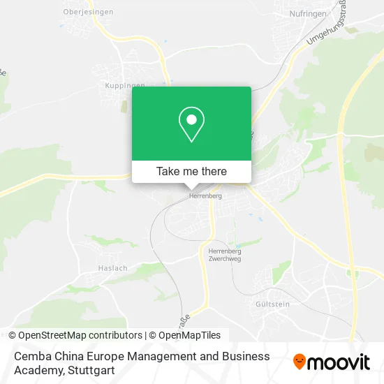 Карта Cemba China Europe Management and Business Academy