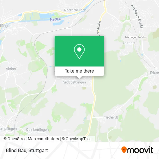 Карта Blind Bau