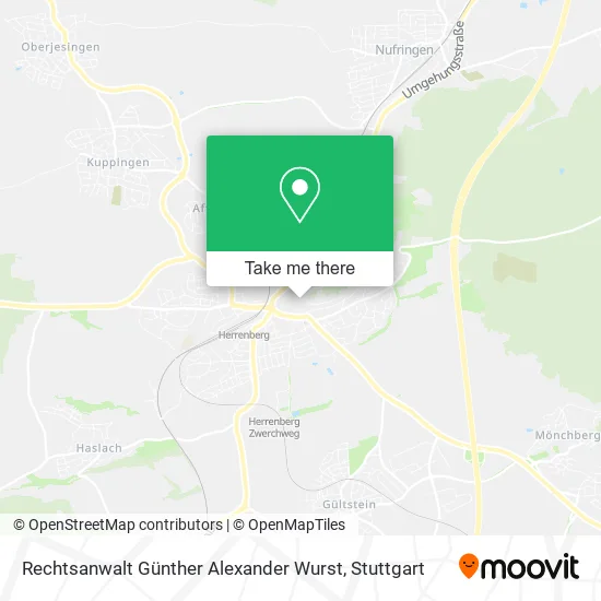 Карта Rechtsanwalt Günther Alexander Wurst