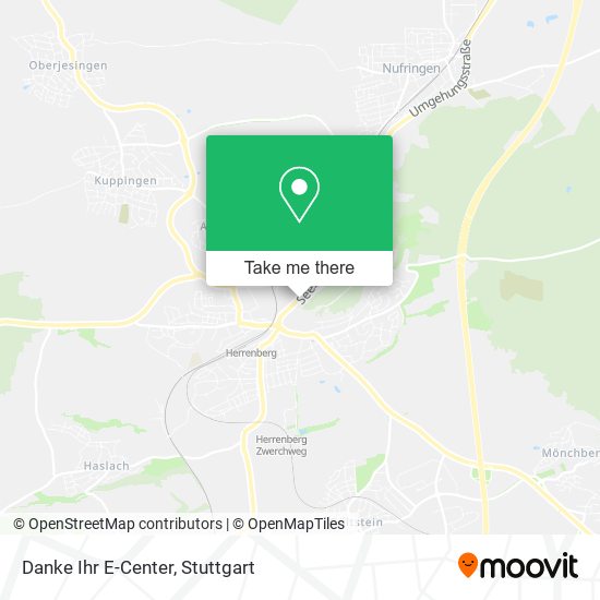 Карта Danke Ihr E-Center